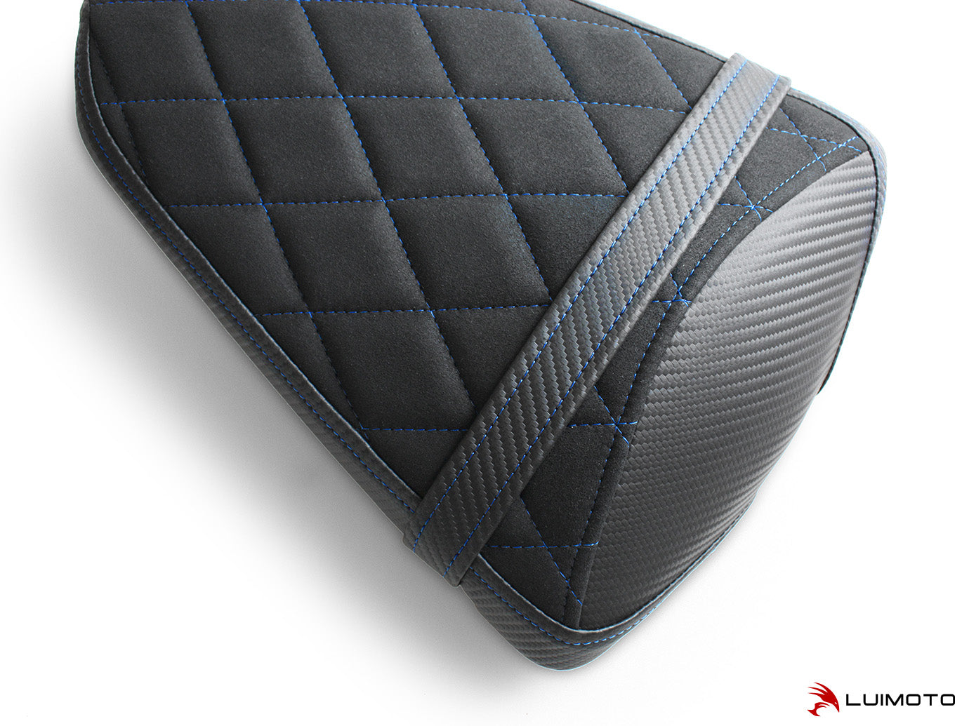 LUIMOTO DIAMOND Passenger Seat Covers for the YAMAHA YZF R3 (2015+) & YZF-R25 (2015+)