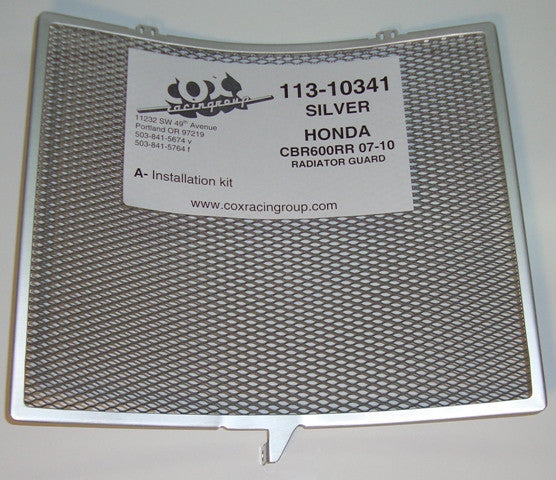 Cox Racing Radiator Guards for the Honda CBR600RR (2007+)