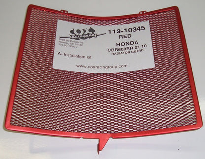 Cox Racing Radiator Guards for the Honda CBR600RR (2007+)
