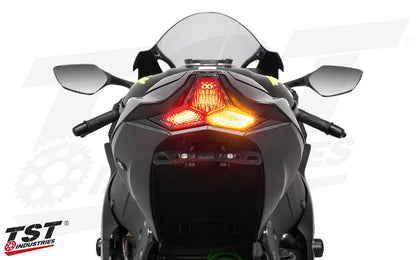 TST Industries Integrated Taillight for Kawasaki Ninja 400 / Z400 (2018+)