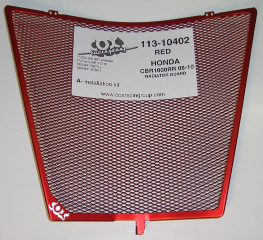 Cox Racing Radiator Guards for the Honda CBR1000RR SP (SP2 / SP3) (17-20)