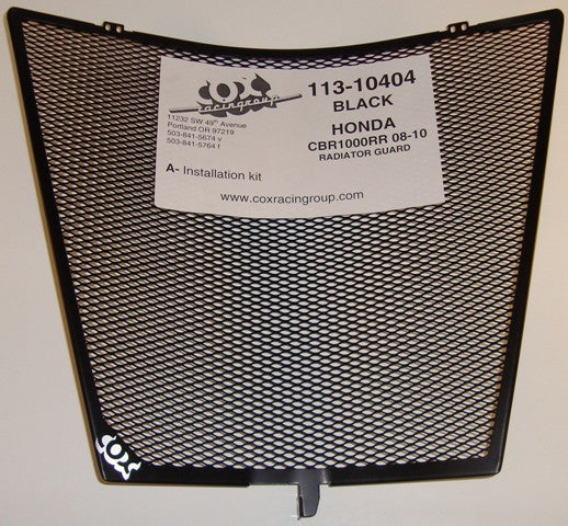 Cox Racing Radiator Guards for the Honda CBR1000RR (08-20)