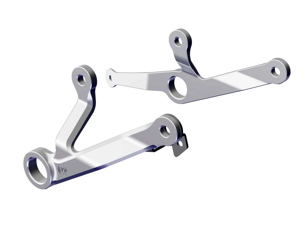 Motocorse Billet OE Muffler Exhaust Support set For MV Agusta Brutale / Rush 1000