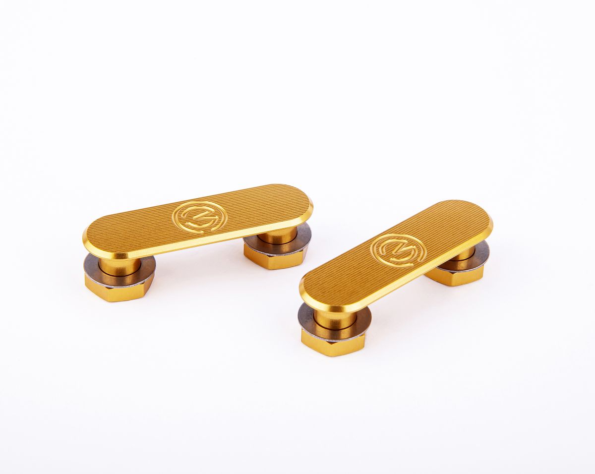 Motocorse Billet Aluminum Mirror Block-offs for MV Agusta F4 (up to 2009)