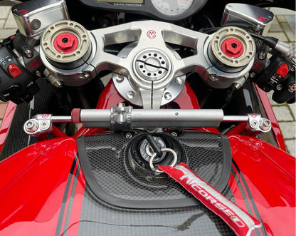 Motocorse Billet Terminals Kit for Linear Steering Damper Ends - MV Agusta F4 & Brutale / Dragster 800 RR / RC