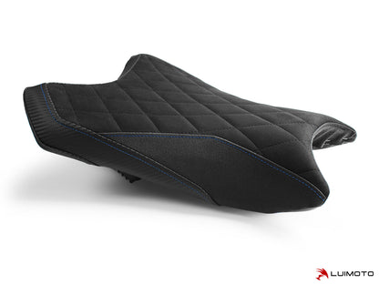 LUIMOTO DIAMOND Rider Seat Cover for the KAWASAKI ZX-6R 636 (2019+)