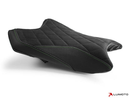 LUIMOTO DIAMOND Rider Seat Cover for the KAWASAKI ZX-6R 636 (2019+)