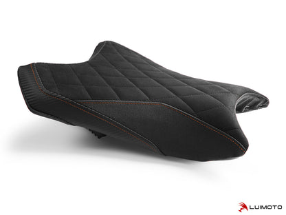 LUIMOTO DIAMOND Rider Seat Cover for the KAWASAKI ZX-6R 636 (2019+)