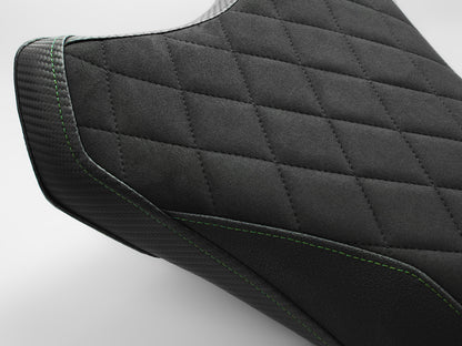 LUIMOTO DIAMOND Rider Seat Cover for the KAWASAKI ZX-6R 636 (2019+)