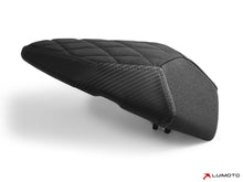 LUIMOTO DIAMOND Passenger Seat Cover for the KAWASAKI ZX-6R 636 (2019+)