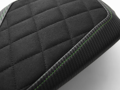 LUIMOTO DIAMOND Passenger Seat Cover for the KAWASAKI ZX-6R 636 (2019+)