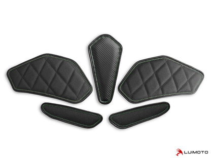 LUIMOTO TANK LEAF DIAMOND Tank Pads for the Kawasaki ZX-6R 636 (2009+)