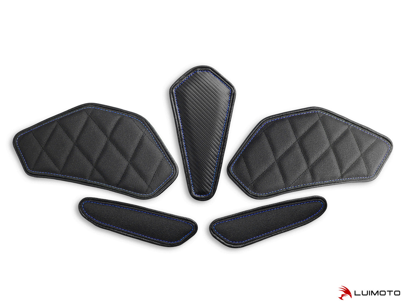 LUIMOTO TANK LEAF DIAMOND Tank Pads for the Kawasaki ZX-6R 636 (2009+)