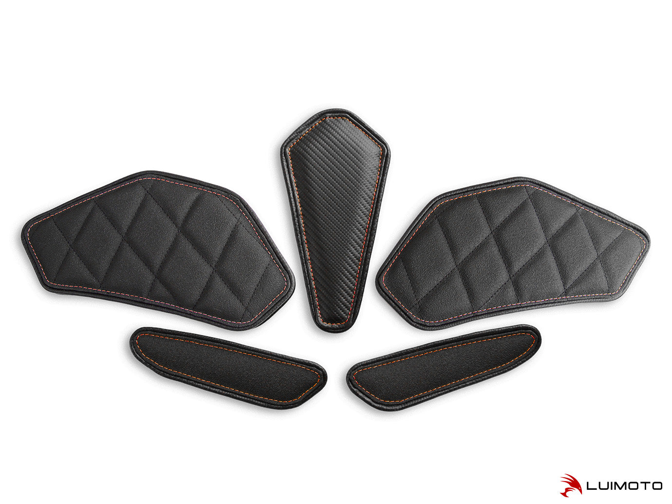 LUIMOTO TANK LEAF DIAMOND Tank Pads for the Kawasaki ZX-6R 636 (2009+)