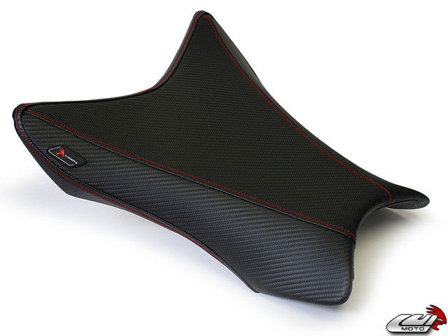 LUIMOTO (Baseline) Rider Seat Covers for the KAWASAKI ZX-10R (11-15)