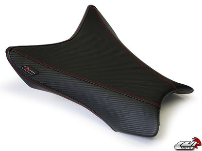 LUIMOTO (Baseline) Rider Seat Covers for the KAWASAKI ZX-10R (11-15)