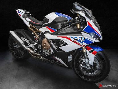 LUIMOTO (Technik) M SPORT Rider Seat Cover for the BMW S1000RR (2020+)