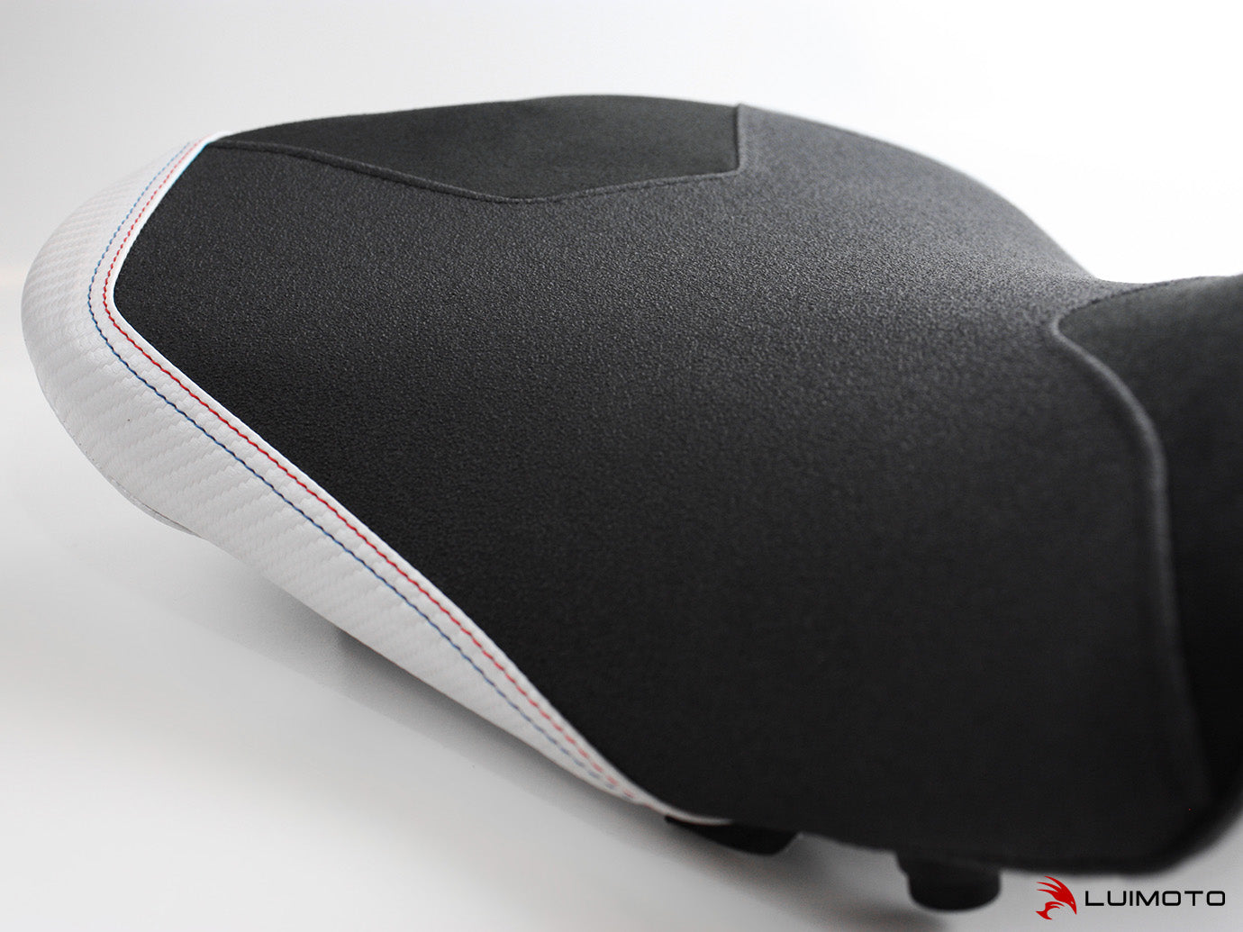 LUIMOTO (Sport) M SPORT Rider Seat Cover for the BMW S1000RR (2020+)