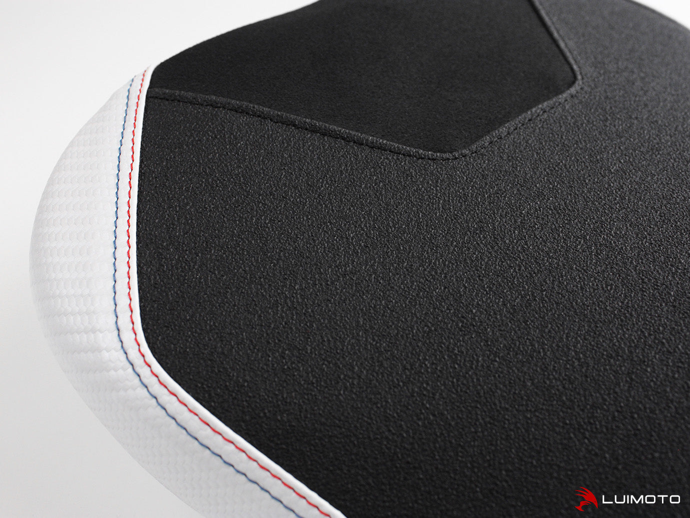 LUIMOTO (Sport) M SPORT Rider Seat Cover for the BMW S1000RR (2020+)