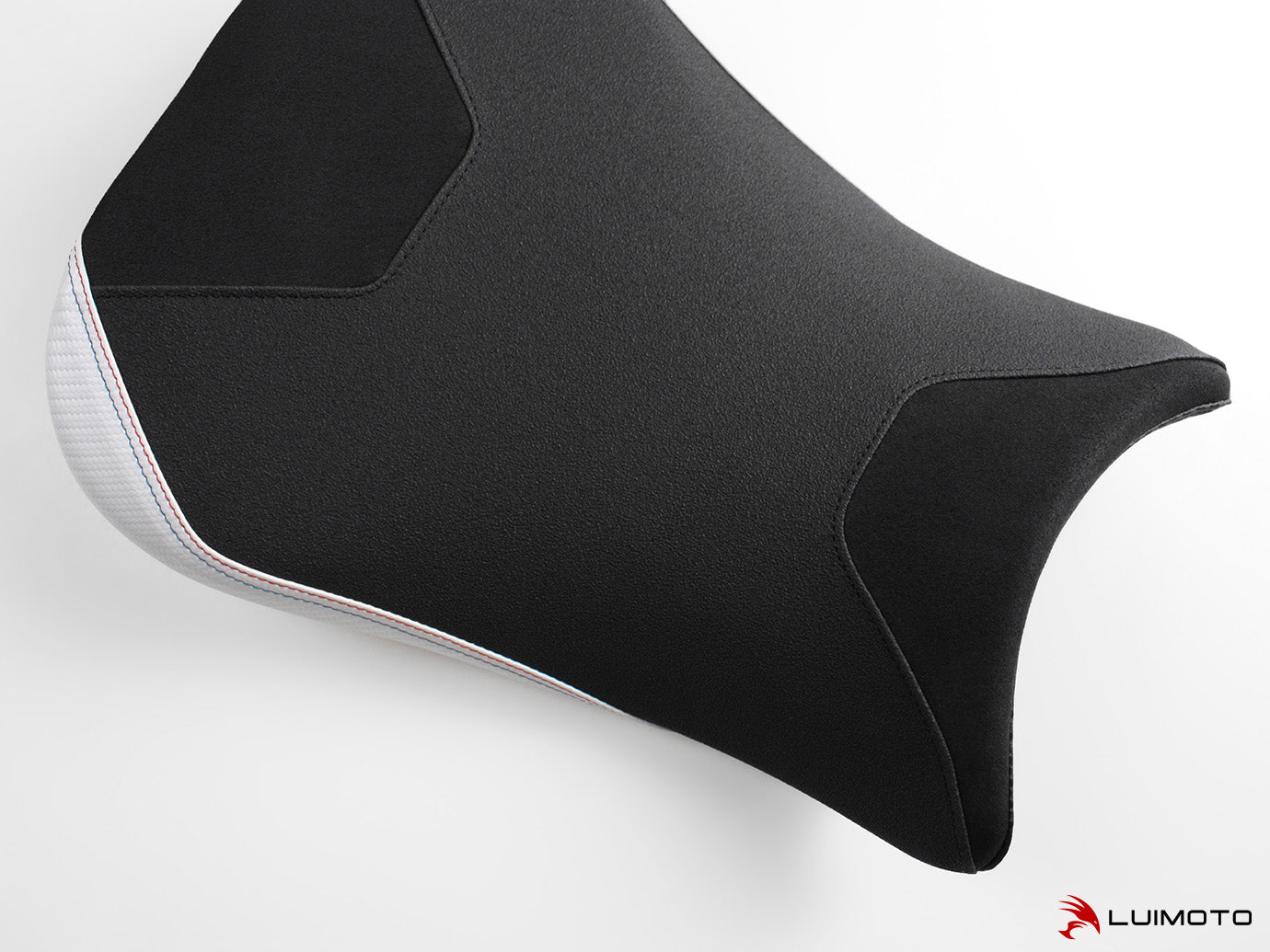 LUIMOTO (Sport) M SPORT Rider Seat Cover for the BMW S1000RR (2020+)