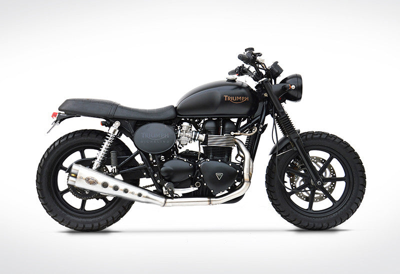 ZARD Special Edition 2-1 SHORT Full Exhaust for Triumph Scrambler