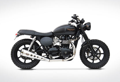ZARD Special Edition 2-1 SHORT Full Exhaust for Triumph Scrambler