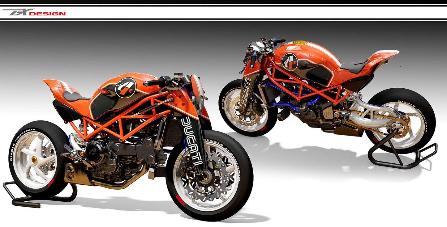 Paolo Tex Design MS4R Bodykits for Ducati Monster's (02-08)