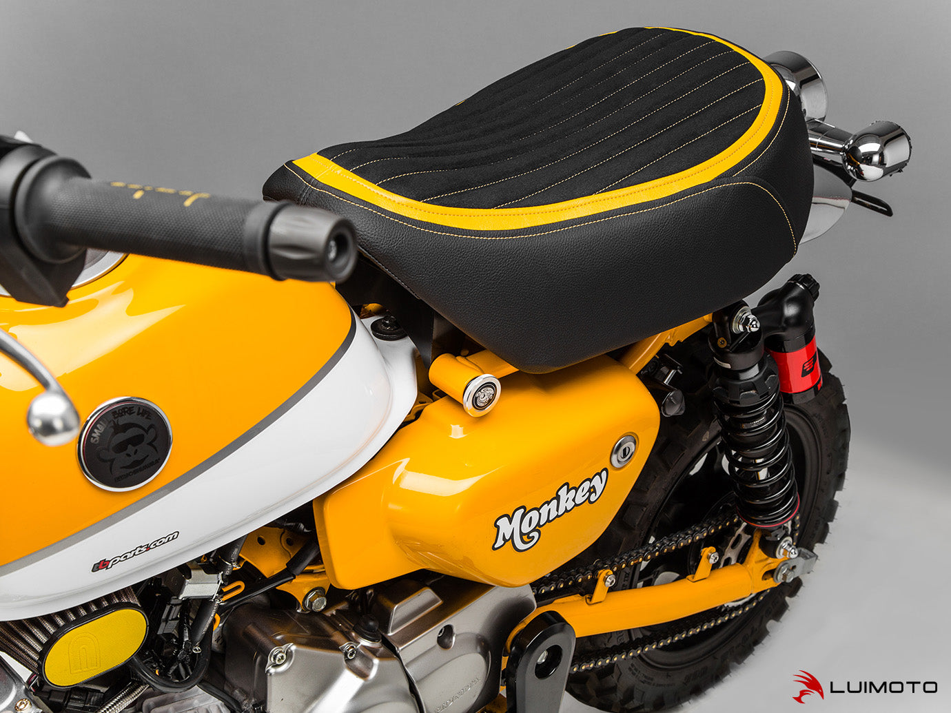 LUIMOTO Classic Sport Rider Seat Covers for the HONDA MONKEY (2018+)