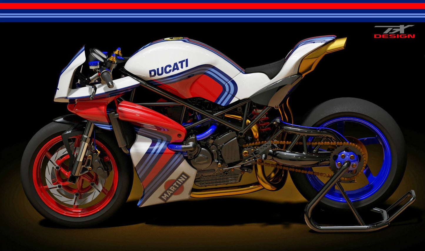 Paolo Tex Design MS4R Bodykits for Ducati Monster's (02-08)