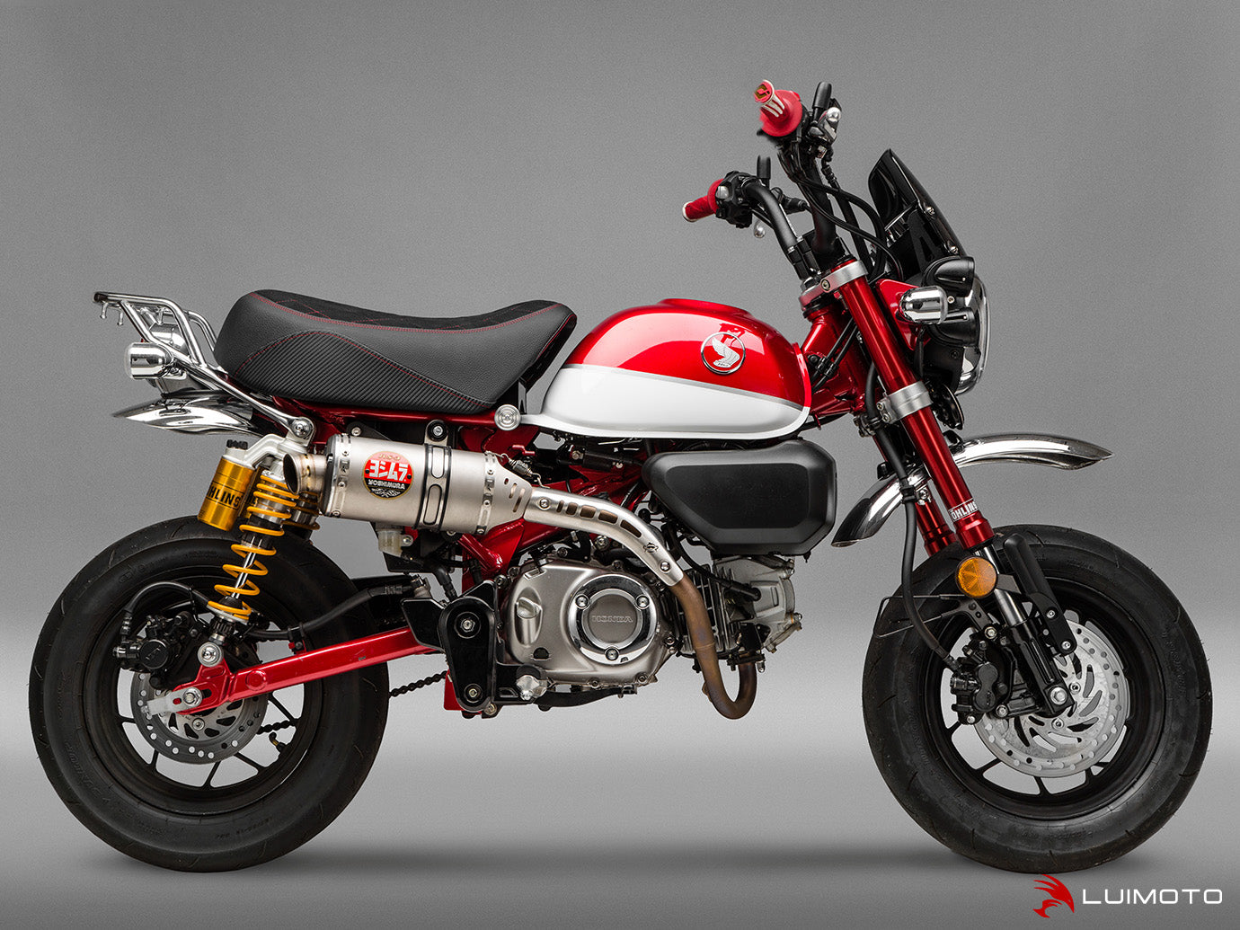 LUIMOTO Diamond Rider Seat Covers for the HONDA MONKEY (2018+)