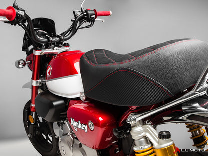 LUIMOTO Diamond Rider Seat Covers for the HONDA MONKEY (2018+)