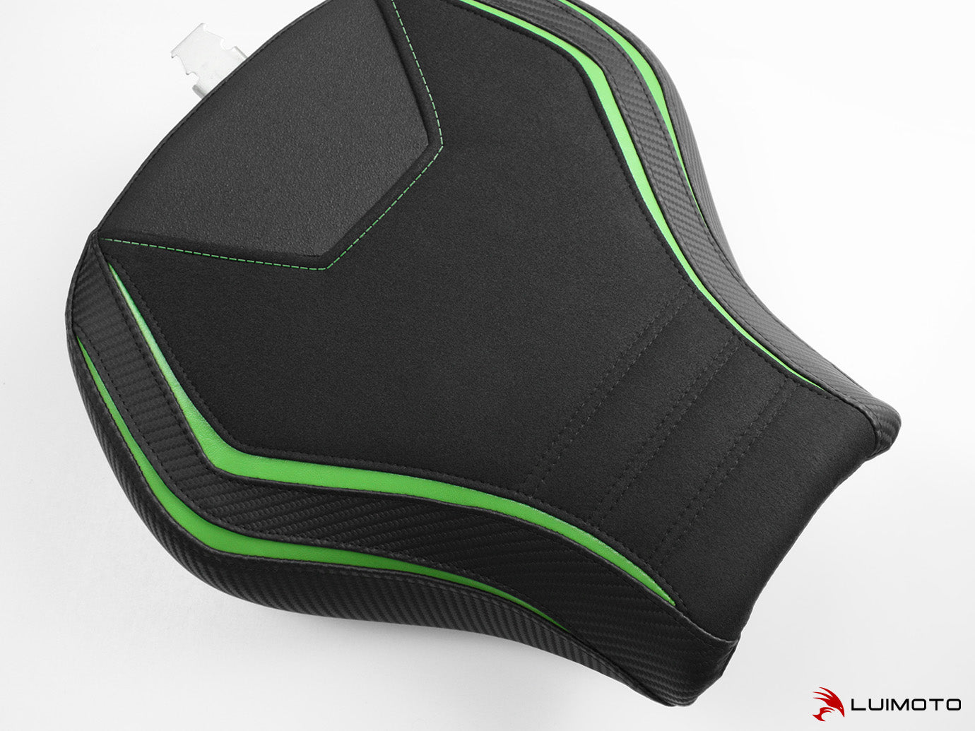 LUIMOTO (HyperSport) Rider Seat Cover for the KAWASAKI H2 SX (18-21)