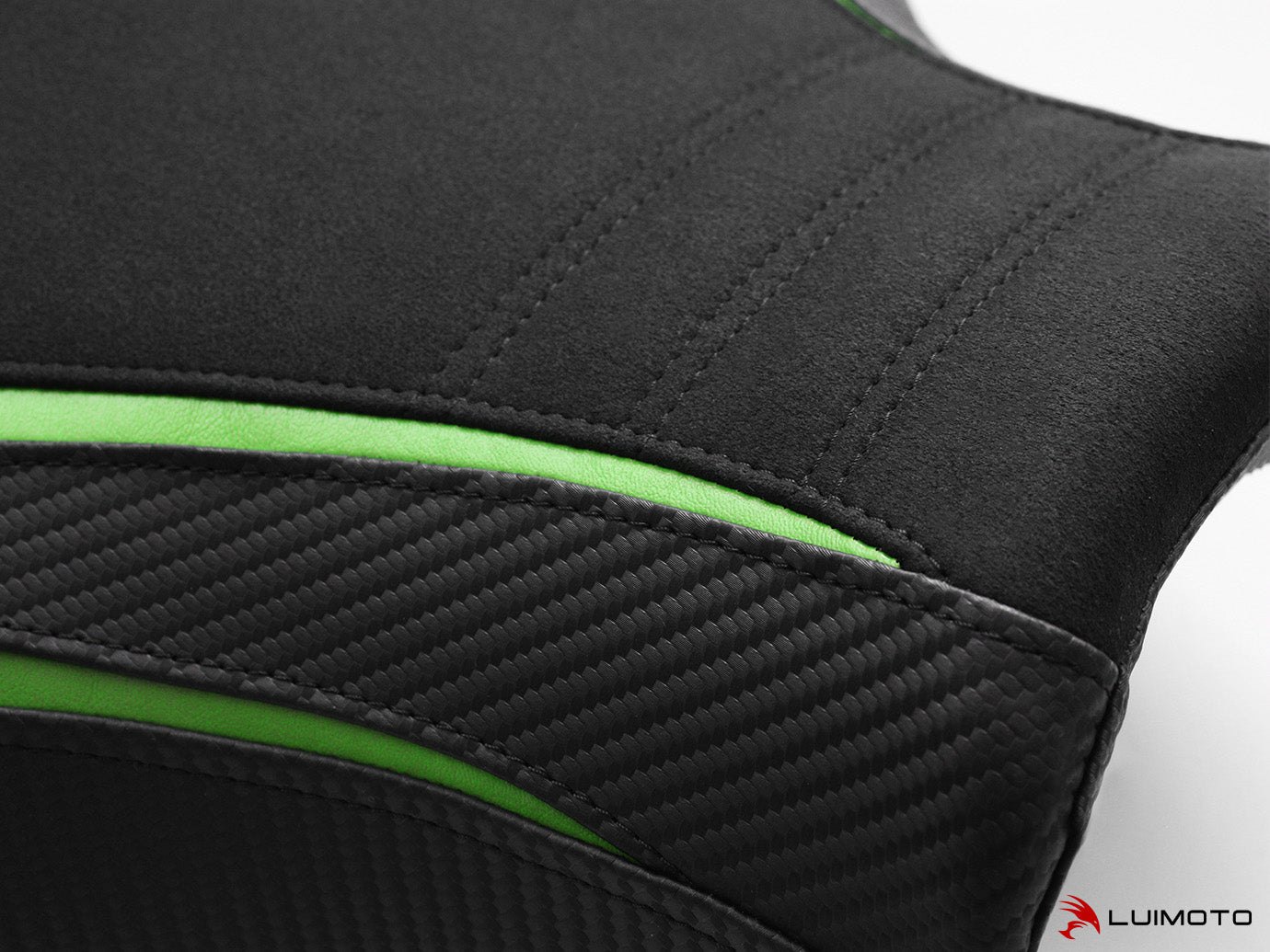 LUIMOTO (HyperSport) Rider Seat Cover for the KAWASAKI H2 SX (18-21)