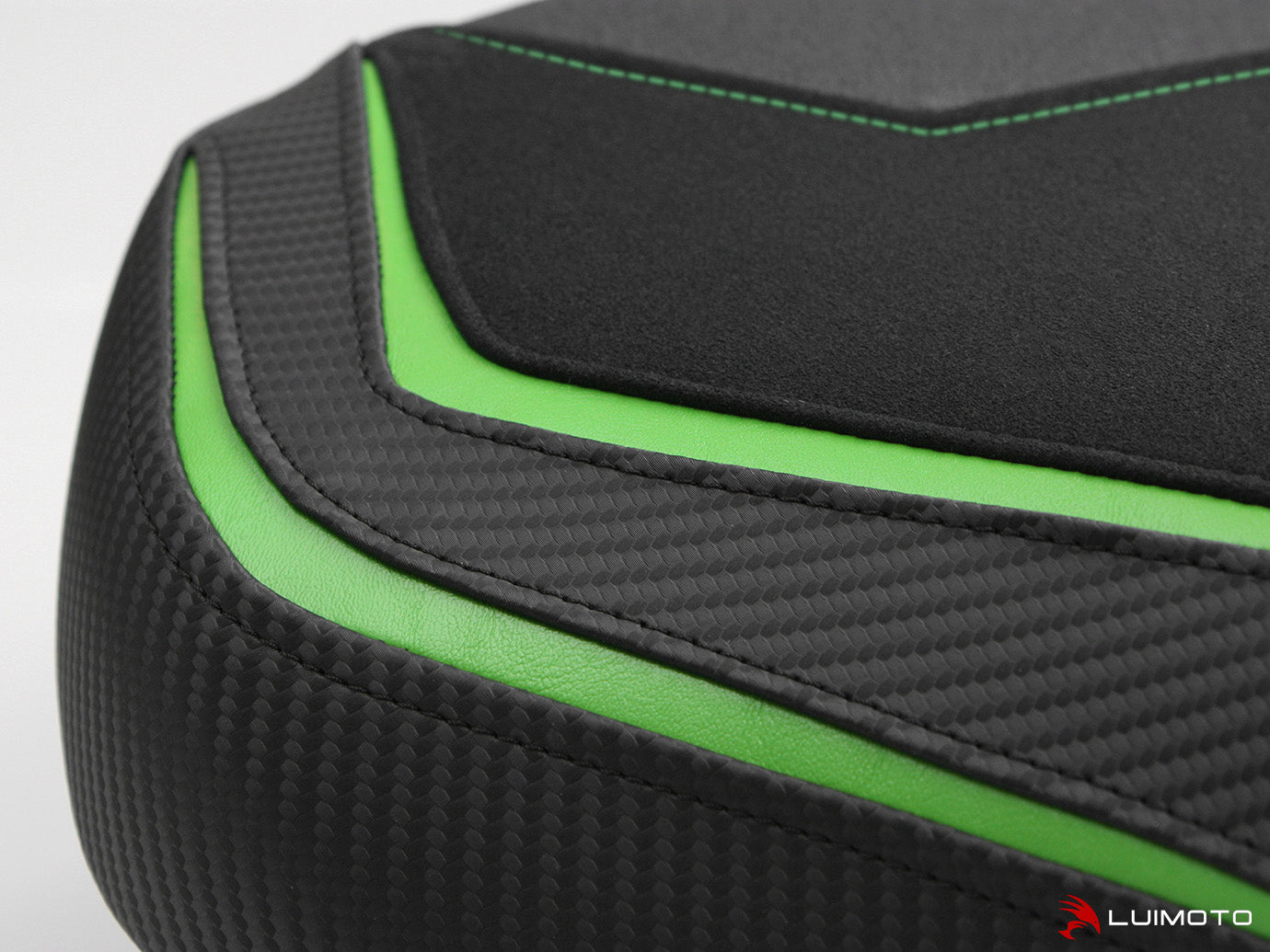 LUIMOTO (HyperSport) Rider Seat Cover for the KAWASAKI H2 SX (18-21)