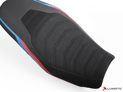 LUIMOTO (Motorsports) Rider Seat Cover for the BMW F750GS / F850GS / Adventure (2018+)