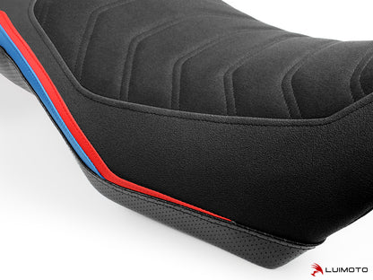 LUIMOTO (Motorsports) Rider Seat Cover for the BMW F750GS / F850GS / Adventure (2018+)