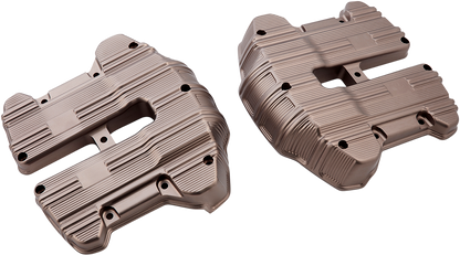 ARLEN NESS Rocker Box Covers - 10 Gauge - Titanium 18-267