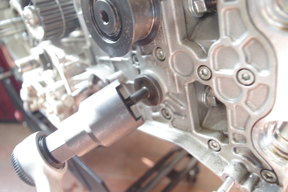 KBike Tool for Timing Belt Roller Bolts (Tensioner) for Ducati Testastretta Engines