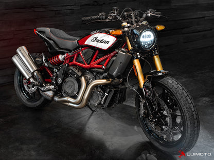 LUIMOTO (Diamond) Seat Cover for the INDIAN FTR 1200 (2019+) OE Standard seat