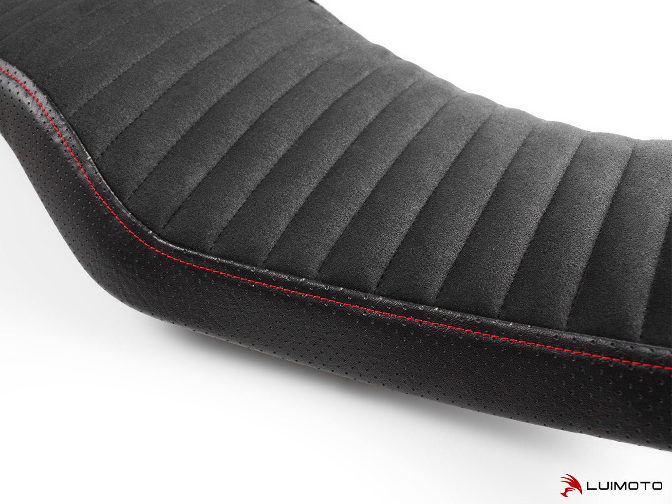 LUIMOTO (Classic) Seat Cover for the INDIAN FTR 1200 (2019+) - FOR TRACKER SEAT