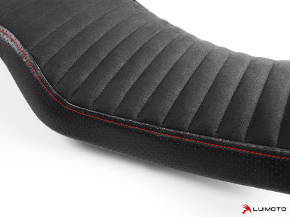 LUIMOTO (Classic) Seat Cover for the INDIAN FTR 1200 (2019+) - FOR TRACKER SEAT