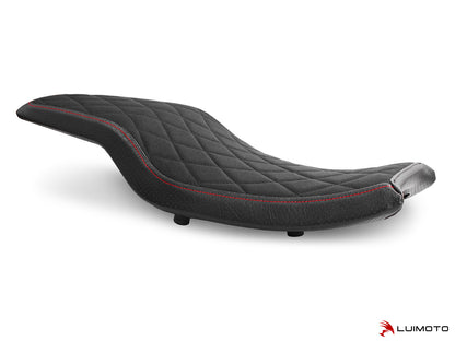 LUIMOTO (Diamond) Seat Cover for the INDIAN FTR 1200 (2019+) - FOR TRACKER SEAT