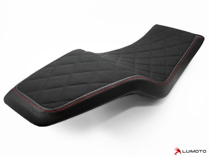 LUIMOTO (Diamond) Seat Cover for the INDIAN FTR 1200 (2019+) - FOR TRACKER SEAT