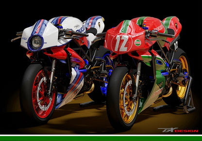 Paolo Tex Design MS4R Bodykits for Ducati Monster's (02-08)