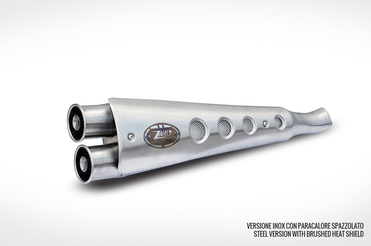 ZARD Special Edition 2-1 SHORT Full Exhaust for Triumph Scrambler