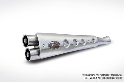 ZARD Special Edition 2-1 SHORT Full Exhaust for Triumph Scrambler