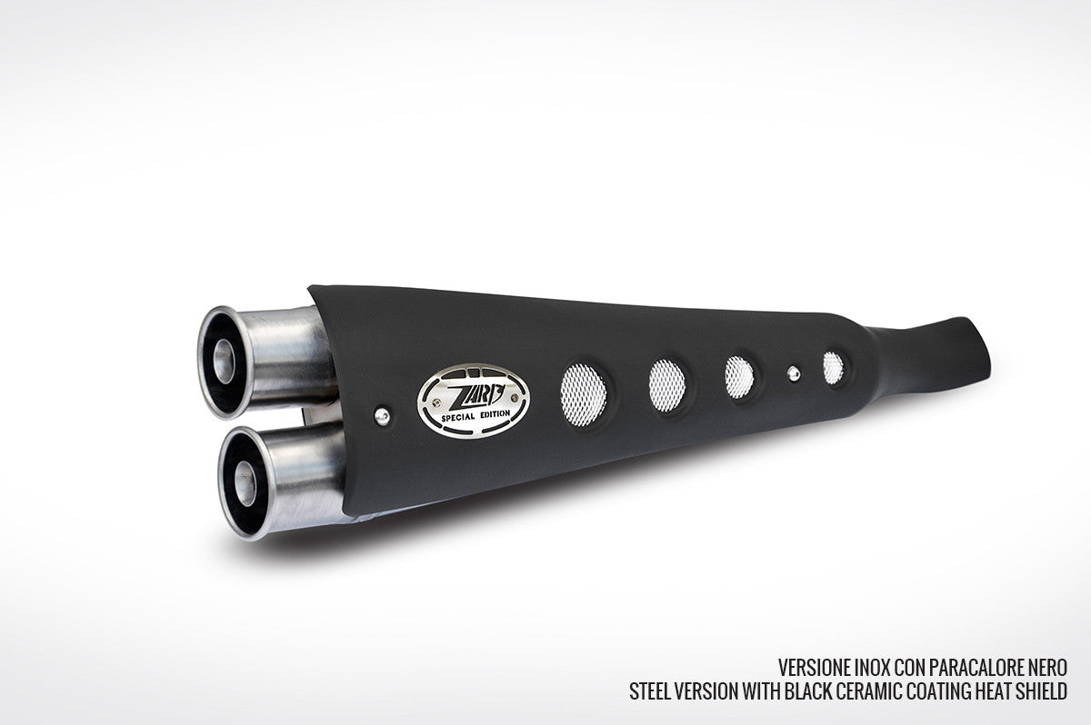 ZARD Special Edition 2-1 SHORT Full Exhaust for Triumph Scrambler