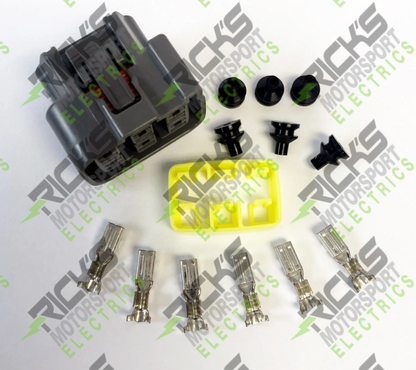 Rick's Motorsports Electrics Universal Wiring Harness Connector Kit for Yamaha YFZ450 '04-17, YFZ450R '09-20, YFZ450X '06-13, Midnight Star '09-19, YZF-R6 '98-20