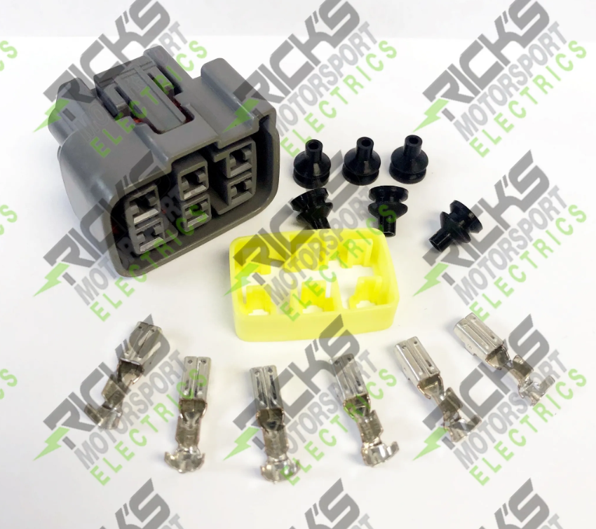 Rick's Motorsports Electrics Universal Wiring Harness Connector Kit for Yamaha YFZ450 '04-17, YFZ450R '09-20, YFZ450X '06-13, Midnight Star '09-19, YZF-R6 '98-20