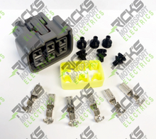 Rick's Motorsports Electrics Universal Wiring Harness Connector Kit for Yamaha YFZ450 '04-17, YFZ450R '09-20, YFZ450X '06-13, Midnight Star '09-19, YZF-R6 '98-20